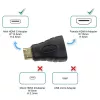 Techly HDMI na Mini HDMI Type-C konektor samica/samec adaptér IADAP HDMI-MC, Mini HDMI, HDMI, čierna