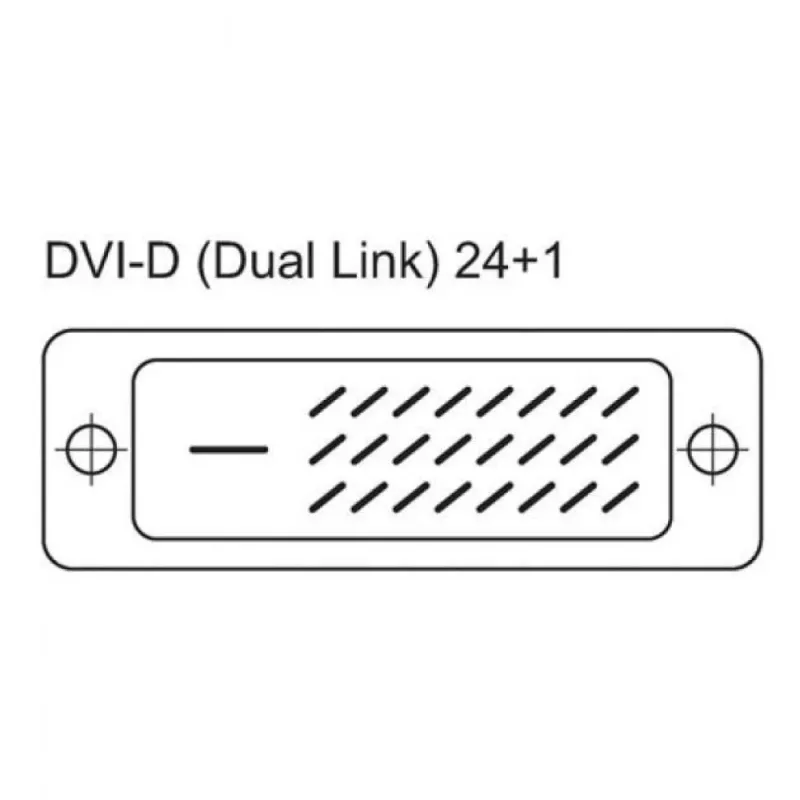 Techly monitorový kábel DVI digitálny M/M Dual Link 5 m (DVI-D) ICOC DVI-8150