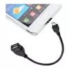 Techly USB2.0 OTG kábel A-konektor samica / Micro-B konektor samec 0,2 m ICOC UOTG-194