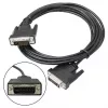 Techly monitorový kábel DVI analógový digitálny M/M Dual Link 1,8 m (DVI-I) ICOC DVI-8900