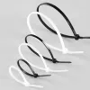 Techly nylonové pásky Patch 280x4,8 mm 100 ks čierna ISWT-28048-BK
