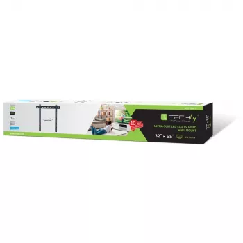 Techly nástenný držiak UltraSlim pre LED TV LCD 23-55