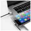 Techly ICOC MU2CC9-005-AL USB kábel USB 2.0 0,5 m USB C sivý, čierny