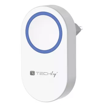 Techly I-BELL-RING05R bezdrôtový zvonček prijímač biela