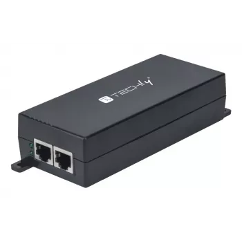 Techly I-SWHUB 3000STY2 PoE adaptér Fast Ethernet, Gigabit Ethernet