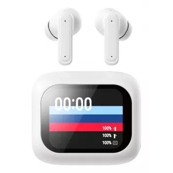 Techly ICC SB-BLT08W slúchadlá/headset True Wireless Stereo (TWS) In-Ear hovory/hudba Bluetooth biela