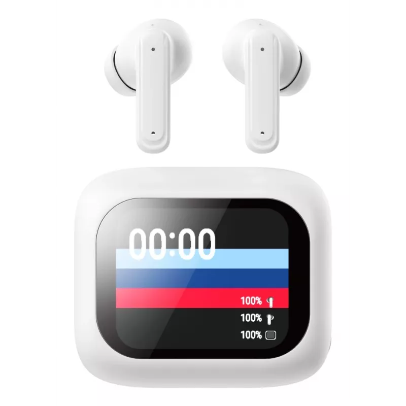 Techly ICC SB-BLT08W slúchadlá/headset True Wireless Stereo (TWS) In-Ear hovory/hudba Bluetooth biela