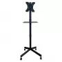 Techly ICA-TR201 TV vozík/stojan 152,4 cm (60 palcov) čierna