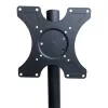 Techly ICA-TR201 TV vozík/stojan 152,4 cm (60 palcov) čierna