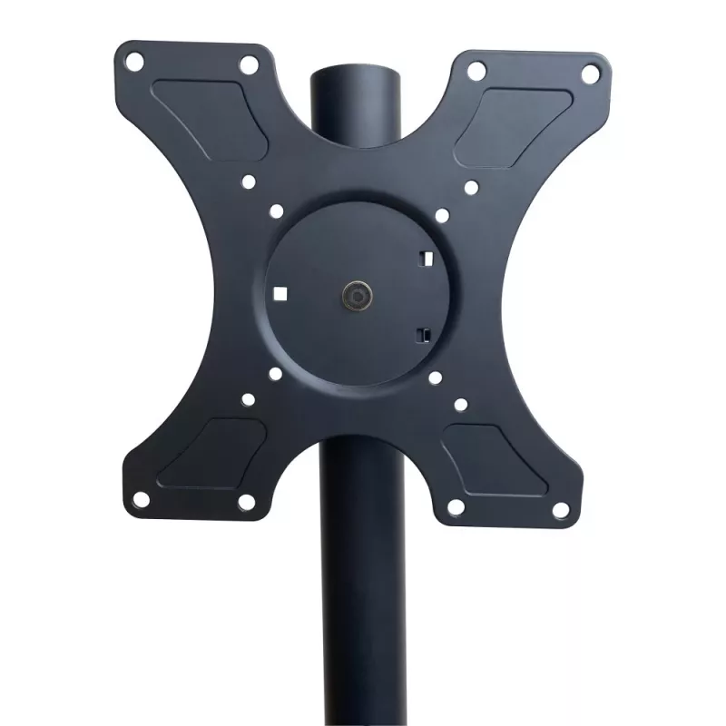Techly ICA-TR201 TV vozík/stojan 152,4 cm (60 palcov) čierna
