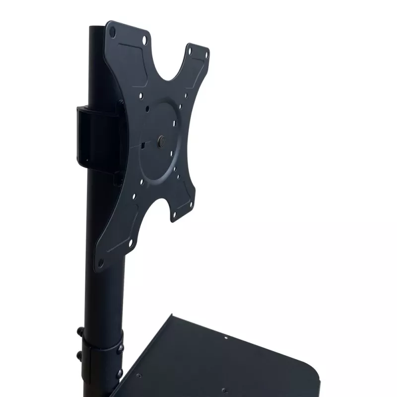 Techly ICA-TR201 TV vozík/stojan 152,4 cm (60 palcov) čierna
