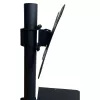 Techly ICA-TR201 TV vozík/stojan 152,4 cm (60 palcov) čierna