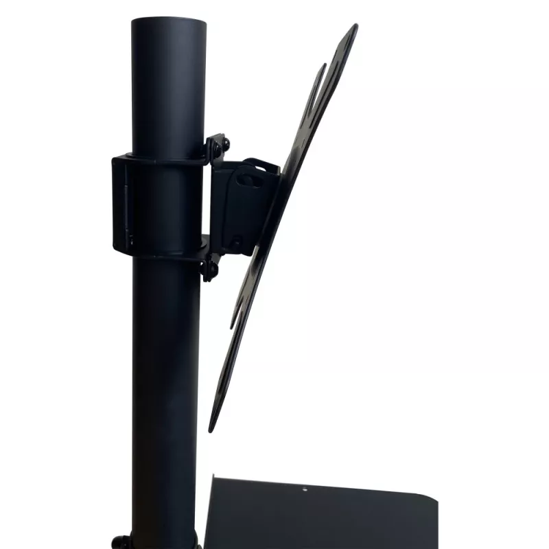 Techly ICA-TR201 TV vozík/stojan 152,4 cm (60 palcov) čierna