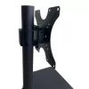 Techly ICA-TR201 TV vozík/stojan 152,4 cm (60 palcov) čierna