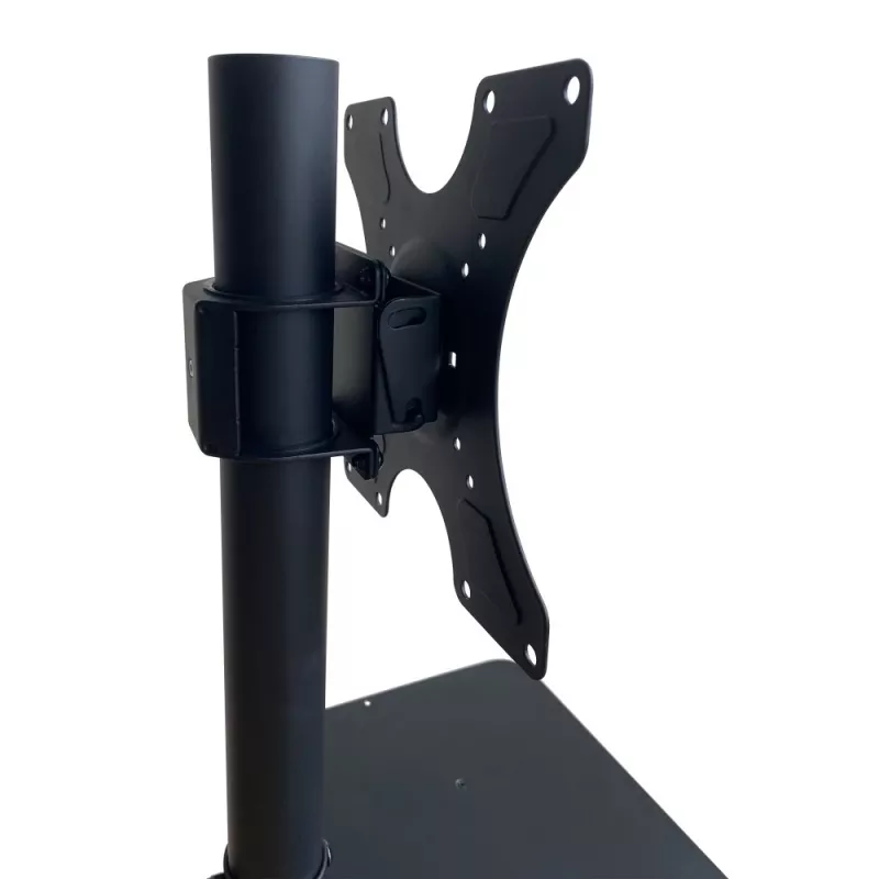 Techly ICA-TR201 TV vozík/stojan 152,4 cm (60 palcov) čierna