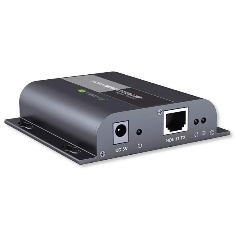 Techly IDATA-EXTIP-383V4 AV vysielač a prijímač čierny