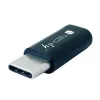 Techly IADAP USBC-MBKT kábel gender changer Micro-USB čierny