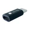 Techly IADAP USBC-MBKT kábel gender changer Micro-USB čierny
