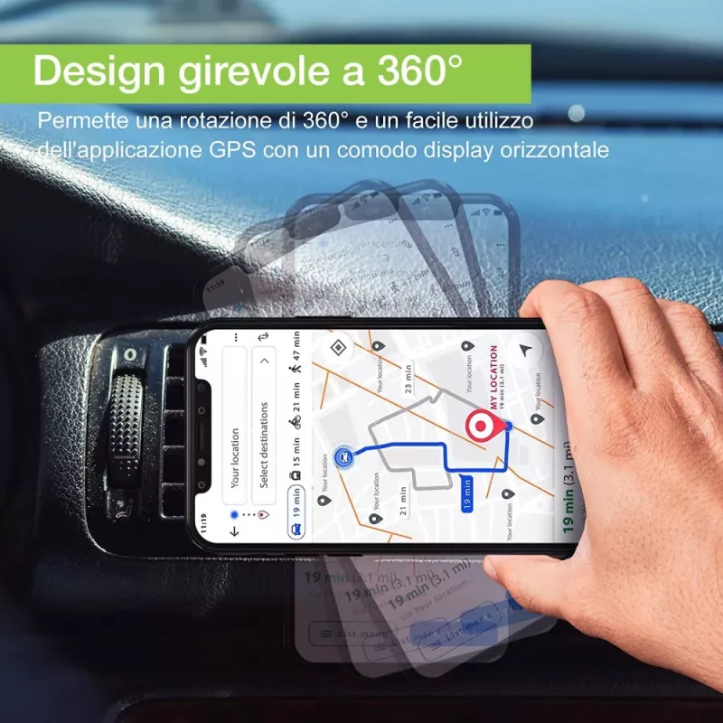 Techly I-SMART-UNIALTY držiak pasívny držiak mobilný telefón/smartphone čierny