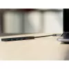 Techly IUSB32-HUB4A-4U3SL laptop dokovacia stanica/port replikátor káblový USB 3.2 Gen 1 (3.1 Gen 1) Type-A sivá