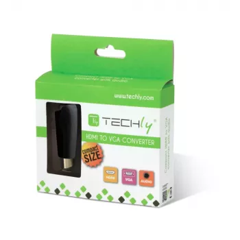Techly IDATA HDMI-VGA2MABT2 video signálny konvertor pasívny video konvertor 1920 x 1080 pixelov
