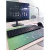 Techly ICA-MP GLASS1 podložka pod myš gaming podložka pod myš zelená
