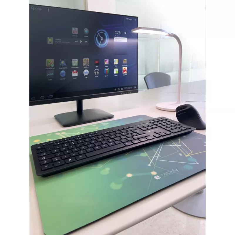 Techly ICA-MP GLASS1 podložka pod myš gaming podložka pod myš zelená