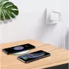 Techly IPW-USB-2C35W nabíjačka pre mobilné zariadenia laptop, smartphone, tablet biela AC interiérová rýchle nabíjanie