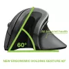 Techly IM 1100-VM-B myš medicínska pravá ruka RF Wireless optická 3200 DPI