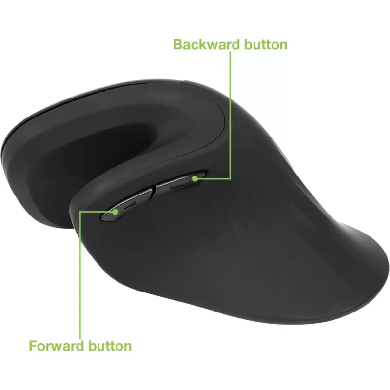 Techly IM 1100-VM-B myš medicínska pravá ruka RF Wireless optická 3200 DPI