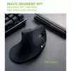 Techly IM 1100-VM-B myš medicínska pravá ruka RF Wireless optická 3200 DPI