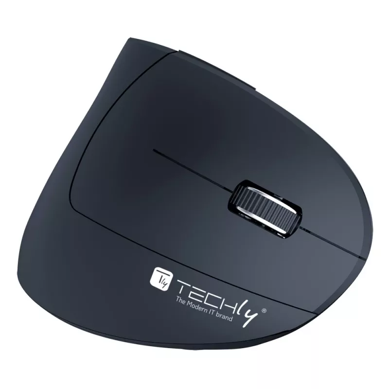 Techly IM 1200-VM-B myš medicínska pravá ruka RF Wireless optická 1600 DPI