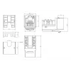 Techly IWP-KIT-C6U90 keystone modul