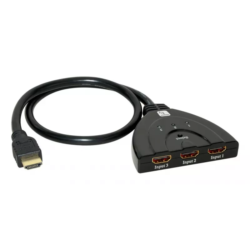 Techly IDATA HDMI-3F8K video prepínač