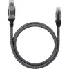 Techly ICOC-U3A-RJ45-050 Adaptérový kábel USB 3.0 Type-A na Gigabit Ethernet, 5 m, čierny/strieborný