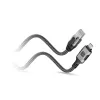 Techly ICOC U3C-RJ45-020 sieťový kábel strieborný, čierny 2 m Cat6 F/UTP (FTP)