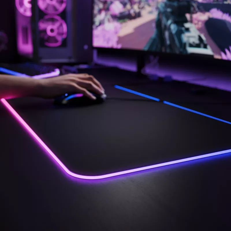 Glorious Gaming GLORIOUS podložka pod myš PAD 2 GLED - XL EXTENDED - ČIERNA