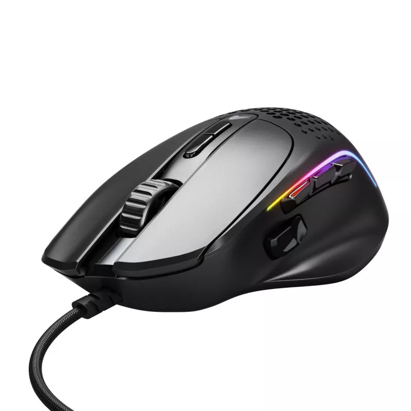 Glorious Gaming Glorious Model IV2 Wired - čierna, pravá ruka, optický, USB Type-A, 26000 DPI, čierna