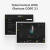 Glorious Gaming Glorious Model IV2 Wired - čierna, pravá ruka, optický, USB Type-A, 26000 DPI, čierna