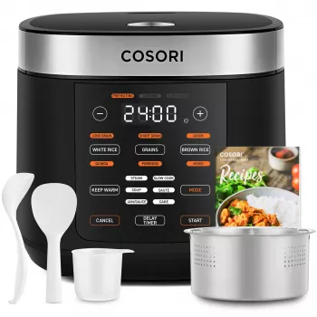 Cosori Multi-Cooker Chef Edition hrniec na ryžu 5 L 970 W čierna, strieborná