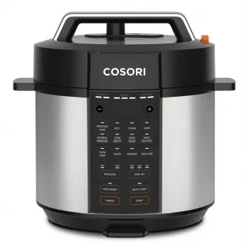 Cosori CMC-CO601-SEU elektrický tlakový hrniec 5,7 L čierna, nerez 1100 W