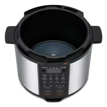 Cosori CMC-CO601-SEU elektrický tlakový hrniec 5,7 L čierna, nerez 1100 W