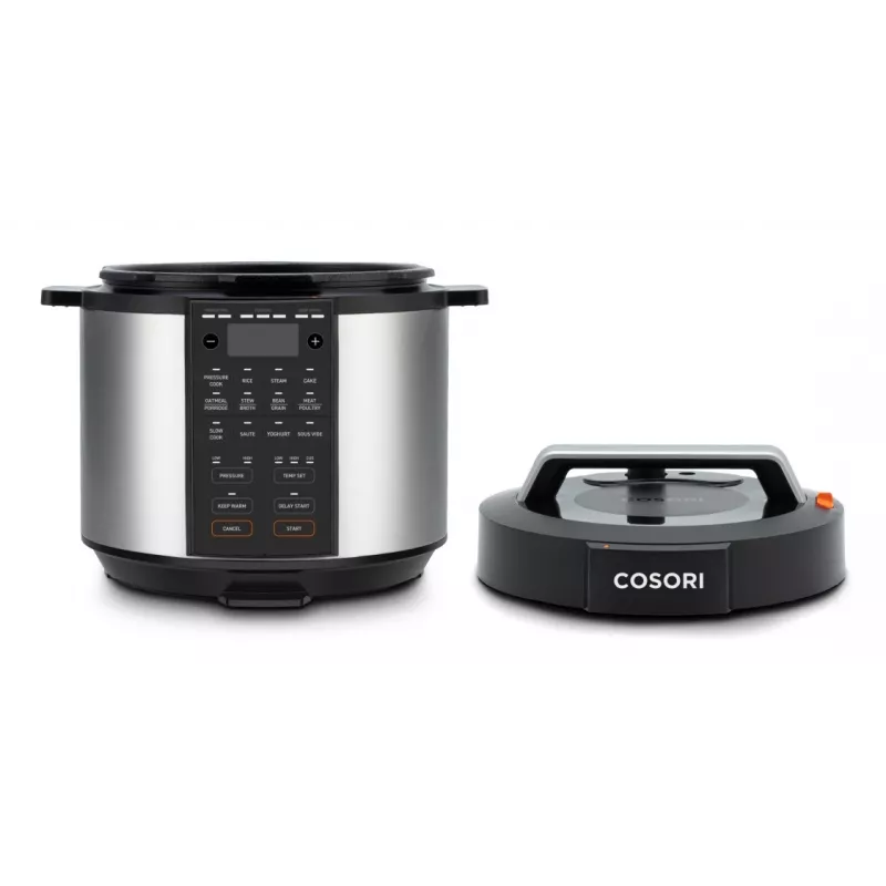 Cosori CMC-CO601-SEU elektrický tlakový hrniec 5,7 L čierna, nerez 1100 W