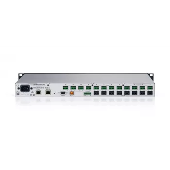Biamp Tesira FORTÉ AVB AI, 8000 Ω, 207 Ω, čierna, kovová, 1U, OLED, 20 - 20000 Hz
