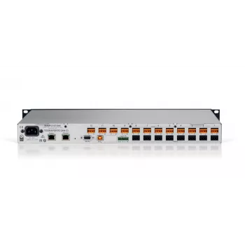 Biamp Tesira FORTÉ DAN CI, 8000 Ω, 207 Ω, čierna, kovová, 1U, OLED, 20 - 20000 Hz