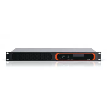 Biamp Tesira FORTÉ VT, 8000 Ω, 207 Ω, čierna, kovová, 1U, OLED, 20 - 20000 Hz