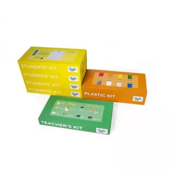3Doodler Start EDU plast modrý, tyrkysový, zelený, sivý, oranžový, červený, biely, žltý