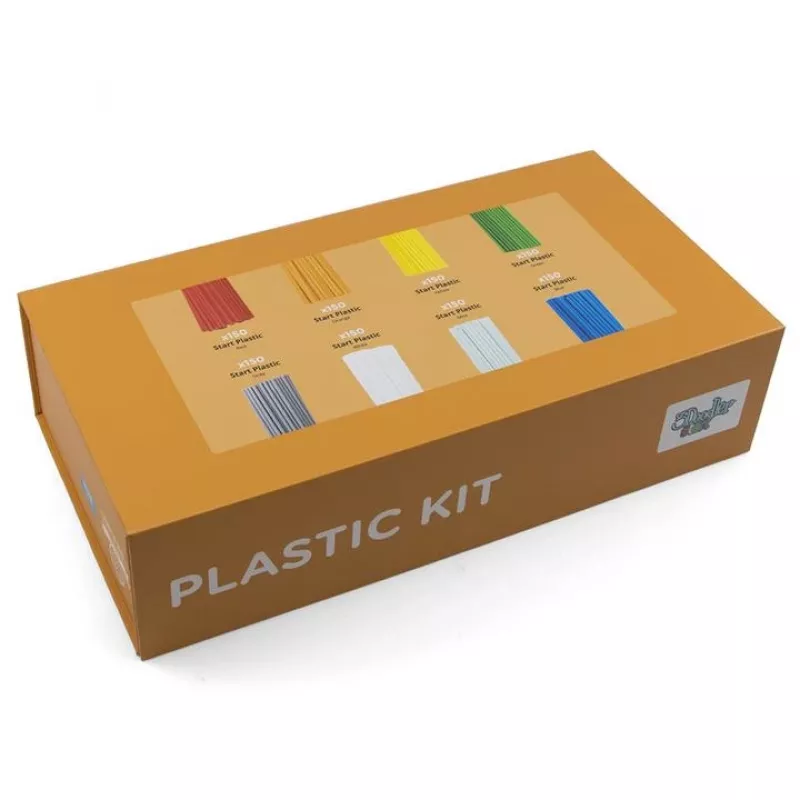 3Doodler Start EDU plast modrý, tyrkysový, zelený, sivý, oranžový, červený, biely, žltý
