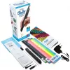 3Doodler FILAMENT 75 KS ABS 3 FARBY AB-MONO-75 čierna, strieborná, biela 2 g