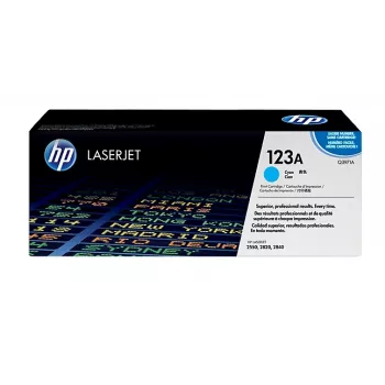 HP 123A tonerová kazeta 1 kus originálna tyrkysová
